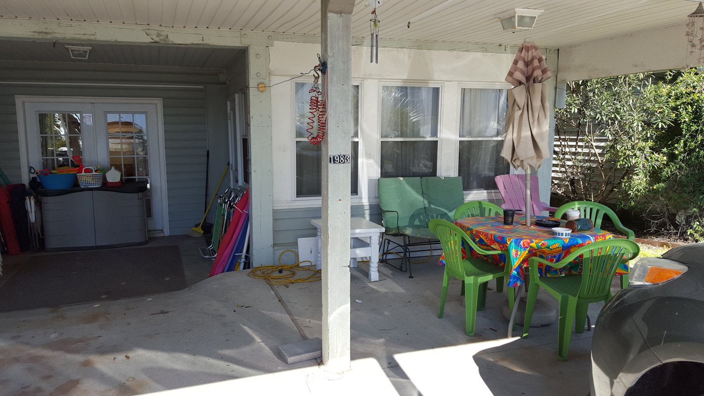 Relaxing sitting area